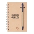 Recycled Notebook/Pen Combo - 5"x7"
