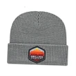 Waffle Knit Toque with Cuff