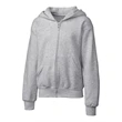 Clique Basics Youth Flc Full Zip Hoodie