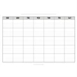 Custom Calendar Dry Erase Wall Decal Whiteboard