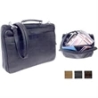 GENUINE LEATHER DOUBLE EXECUTIVE COMPUTER BAG