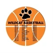 Schedule Basketball Magnet