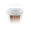 8 oz White Paper Cup Dome Lid - White or Black