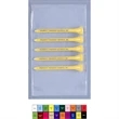 Pro Elite Poly Bag Pack w/ 5 Tiger Golf Tees (2 3/4