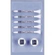 Pro Elite Poly Bag Pack w/ 5 Golf Tees & 2 Ball Markers