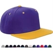 Adult 6-Panel Structured Flat Visor Classic Snapback