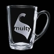 Dundas Clear Mug - Deep Etch 11oz