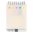 Spiral Jotter With Sticky Notes, Flags & Pen