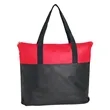 Non-Woven Zippered Tote Bag