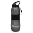 28 Oz. Stainless Steel Sport Grip Bottle