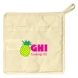 Quilted Cotton Canvas Pot Holder
