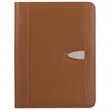 Eclipse Bonded Leather Zippered Portfolio With Calculator