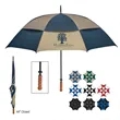 68" Arc Windproof Vented Umbrella