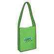 Non-Woven Messenger Tote Bag With Hook And Loop Closure