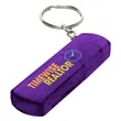 WHISTLE, LIGHT AND COMPASS KEY CHAIN