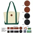 Medium Starboard Cotton Canvas Tote Bag
