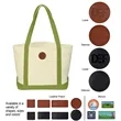 Medium Starboard Cotton Canvas Tote Bag