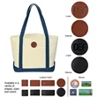 Medium Starboard Cotton Canvas Tote Bag