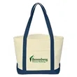 Medium Starboard Cotton Canvas Tote Bag
