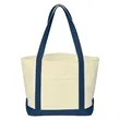 Medium Starboard Cotton Canvas Tote Bag