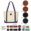 Medium Starboard Cotton Canvas Tote Bag