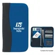 Microfiber Travel Wallet With Embossed PVC Trim