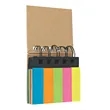 Spiral Book With Sticky Notes And Flags