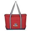 Large Cotton Canvas Admiral Tote Bag