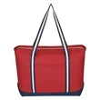 Large Cotton Canvas Admiral Tote Bag