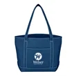 Medium Cotton Canvas Yacht Tote Bag