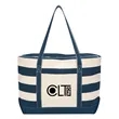 Cotton Canvas Nautical Tote Bag