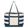 Cotton Canvas Nautical Tote Bag