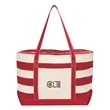 Cotton Canvas Nautical Tote Bag