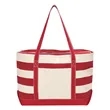 Cotton Canvas Nautical Tote Bag