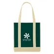 Non-Woven Two-Tone Shopper Tote Bag