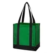 Non-Woven Two-Tone Shopper Tote Bag