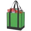 Non-Woven Two-Tone Shopper Tote Bag