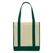 Non-Woven Two-Tone Shopper Tote Bag
