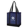 Non-Woven Two-Tone Shopper Tote Bag