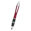 Tri-Band Pen With Stylus
