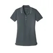 Port Authority Ladies Dry Zone UV Micro-Mesh Tipped Polo.