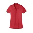 Port Authority Ladies Dry Zone UV Micro-Mesh Tipped Polo.