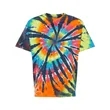Dyenomite Rainbow Cut-Spiral Tie-Dyed T-Shirt