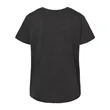 LAT Curvy Collection Women's Fine Jersey V-Neck Tee