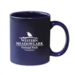 11 Oz. Colored Stoneware Mug With C-Handle
