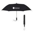 44" Arc Telescopic Folding Wood Handle Umbrella