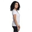 Ladies' Ultimate CVC V-Neck T-Shirt