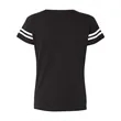 LAT Women's Football V-Neck Fine Jersey Tee