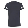 LAT Women's Football V-Neck Fine Jersey Tee