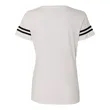 LAT Women's Football V-Neck Fine Jersey Tee